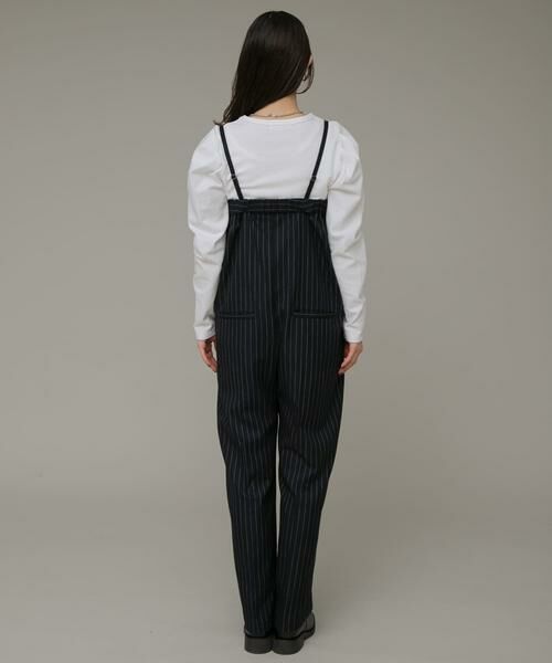 Sonny Label / サニーレーベル サロペット・オールインワン | ピンストライプベアサロペット | 詳細10