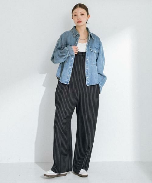 Sonny Label / サニーレーベル サロペット・オールインワン | ピンストライプベアサロペット | 詳細5