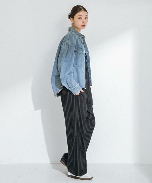 Sonny Label / サニーレーベル サロペット・オールインワン | ピンストライプベアサロペット | 詳細6