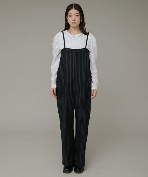 Sonny Label / サニーレーベル サロペット・オールインワン | ピンストライプベアサロペット | 詳細8