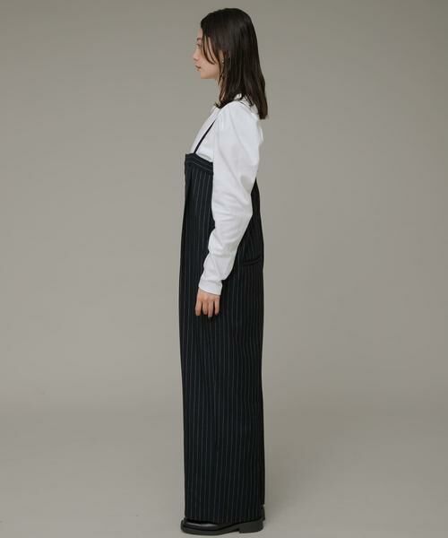 Sonny Label / サニーレーベル サロペット・オールインワン | ピンストライプベアサロペット | 詳細9