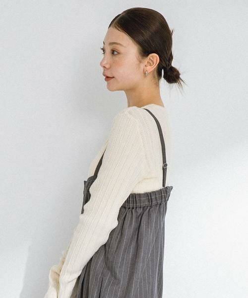 Sonny Label / サニーレーベル サロペット・オールインワン | ピンストライプベアサロペット | 詳細19