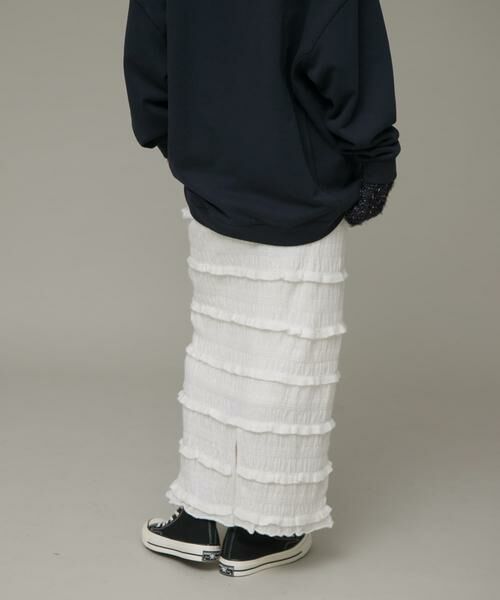Sonny Label / サニーレーベル スカート | ニットレースイージースカート | 詳細4