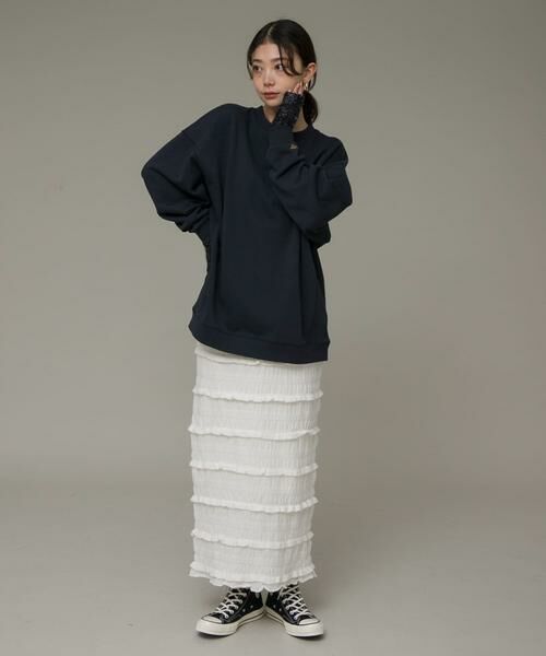 Sonny Label / サニーレーベル スカート | ニットレースイージースカート | 詳細5