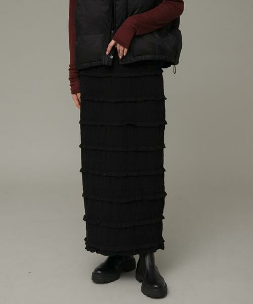 Sonny Label / サニーレーベル スカート | ニットレースイージースカート | 詳細15