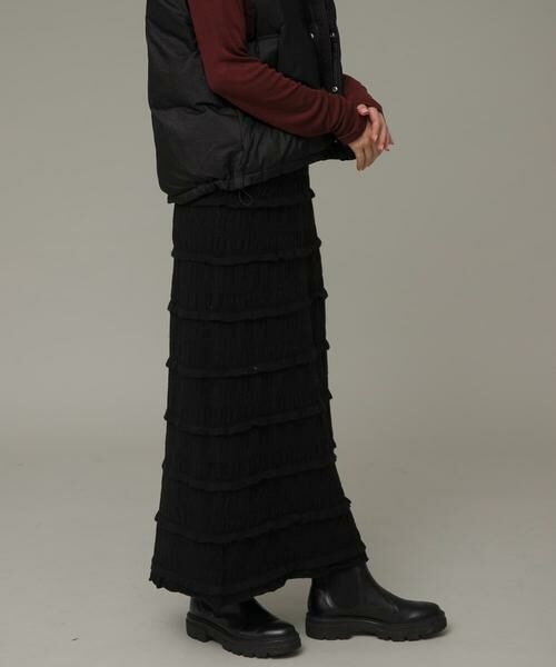 Sonny Label / サニーレーベル スカート | ニットレースイージースカート | 詳細16