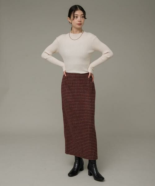 Sonny Label / サニーレーベル スカート | チェックIラインスカート | 詳細6