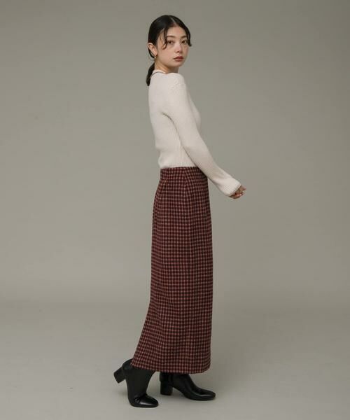 Sonny Label / サニーレーベル スカート | チェックIラインスカート | 詳細7