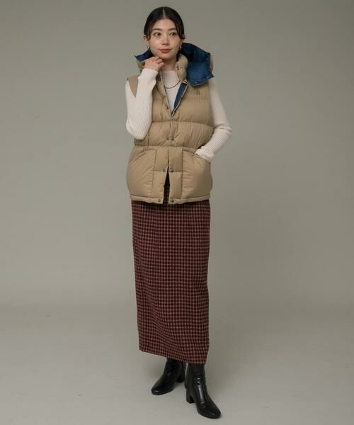 Sonny Label / サニーレーベル スカート | チェックIラインスカート | 詳細9