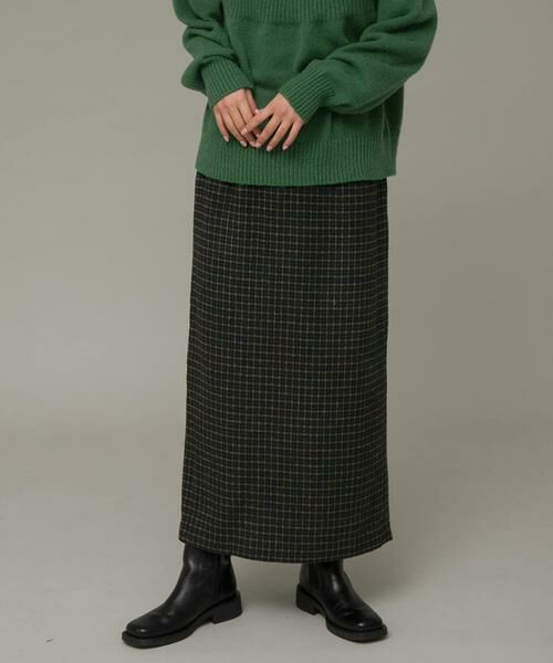 Sonny Label / サニーレーベル スカート | チェックIラインスカート | 詳細17