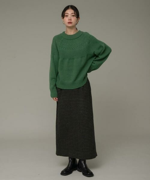 Sonny Label / サニーレーベル スカート | チェックIラインスカート | 詳細21