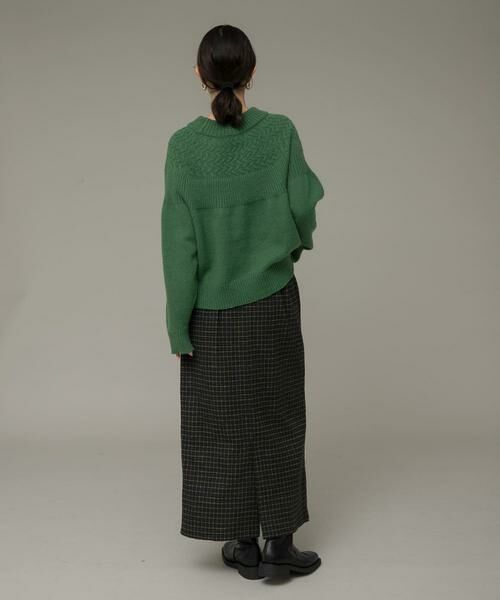 Sonny Label / サニーレーベル スカート | チェックIラインスカート | 詳細23