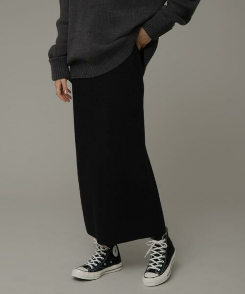 Sonny Label / サニーレーベル スカート | 『洗濯可』ラメニットリブロングスカート | 詳細16