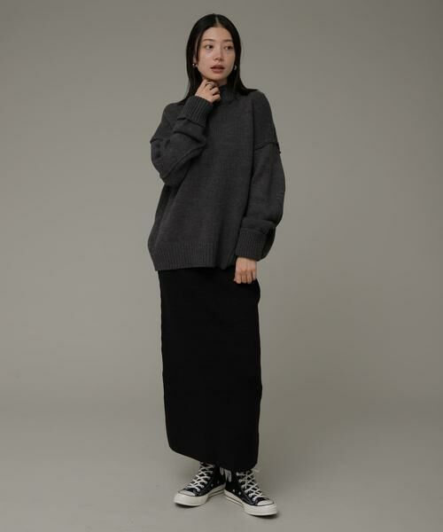 Sonny Label / サニーレーベル スカート | 『洗濯可』ラメニットリブロングスカート | 詳細19