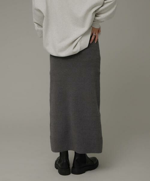 Sonny Label / サニーレーベル スカート | 『洗濯可』ラメニットリブロングスカート | 詳細27