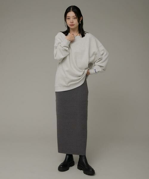 Sonny Label / サニーレーベル スカート | 『洗濯可』ラメニットリブロングスカート | 詳細28