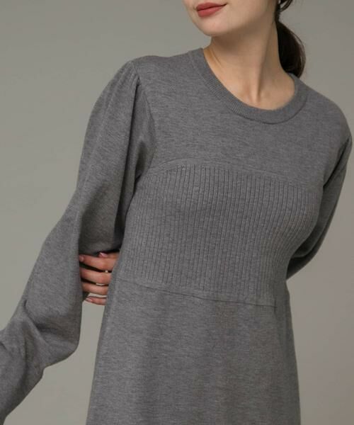 Sonny Label / サニーレーベル ワンピース | ニットビスチェ切替ワンピース | 詳細16