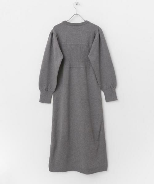 Sonny Label / サニーレーベル ワンピース | ニットビスチェ切替ワンピース | 詳細27