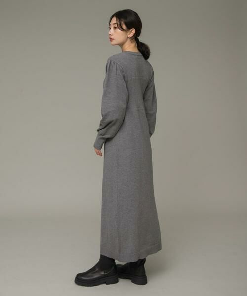 Sonny Label / サニーレーベル ワンピース | ニットビスチェ切替ワンピース | 詳細22