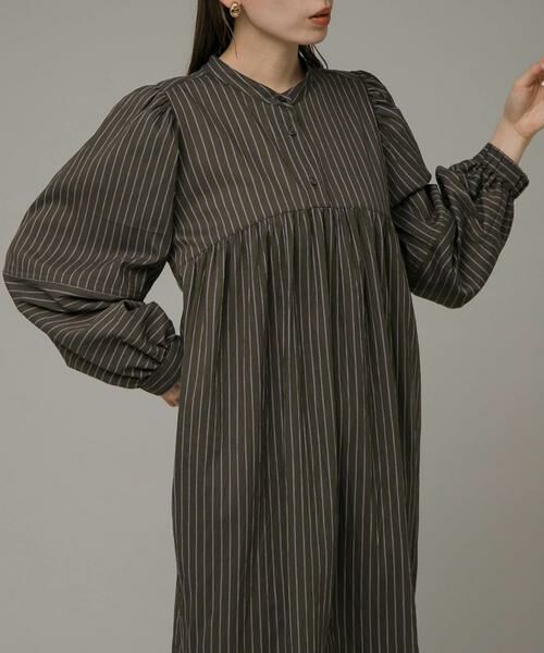 Sonny Label / サニーレーベル ワンピース | マルチストライプワンピース | 詳細1