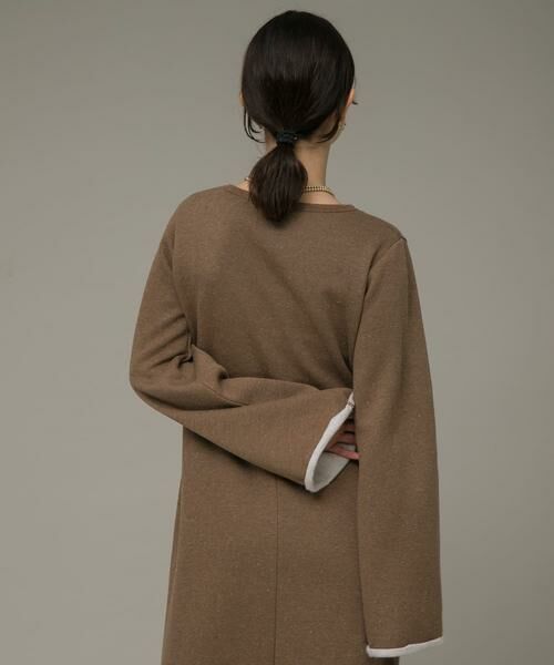 Sonny Label / サニーレーベル ワンピース | リラクシースウェットドレスワンピース | 詳細4