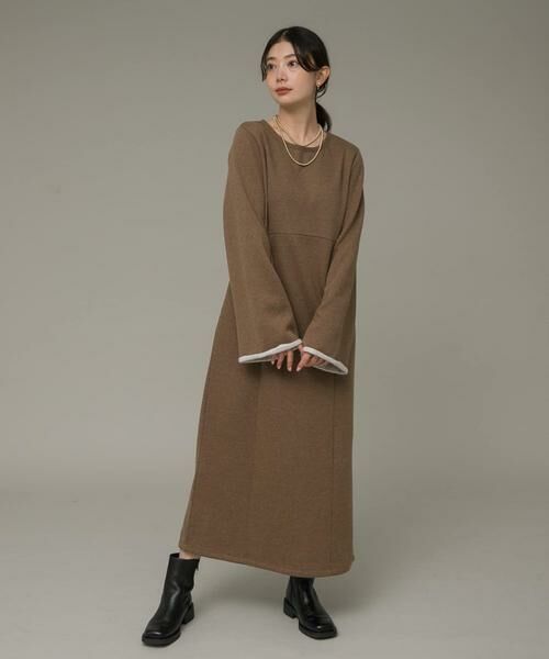 Sonny Label / サニーレーベル ワンピース | リラクシースウェットドレスワンピース | 詳細5