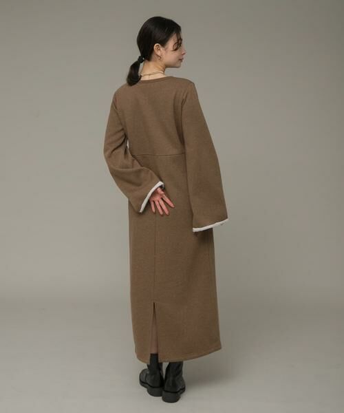 Sonny Label / サニーレーベル ワンピース | リラクシースウェットドレスワンピース | 詳細7