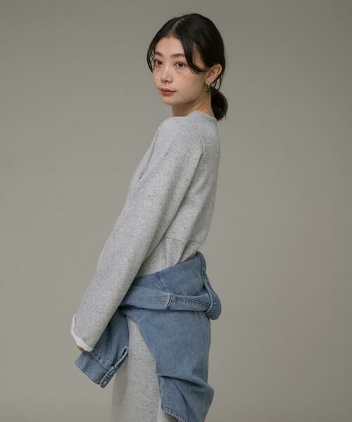 Sonny Label / サニーレーベル ワンピース | リラクシースウェットドレスワンピース | 詳細15