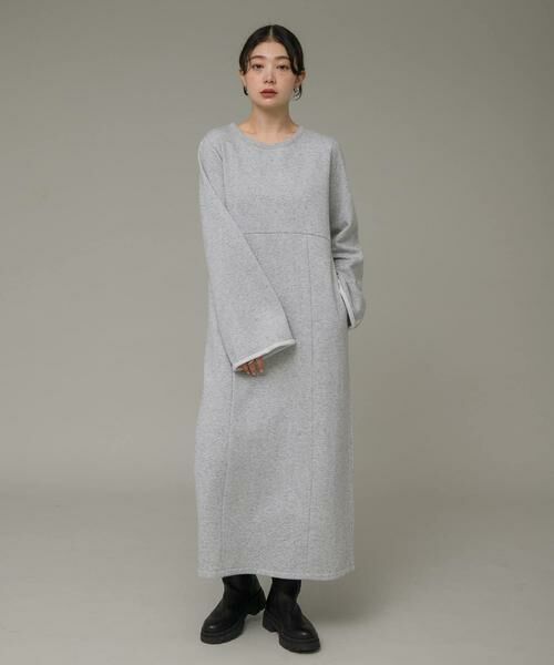 Sonny Label / サニーレーベル ワンピース | リラクシースウェットドレスワンピース | 詳細18