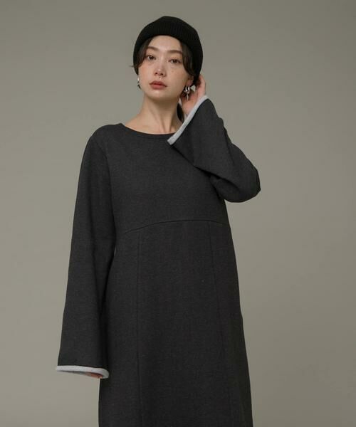 Sonny Label / サニーレーベル ワンピース | リラクシースウェットドレスワンピース | 詳細24