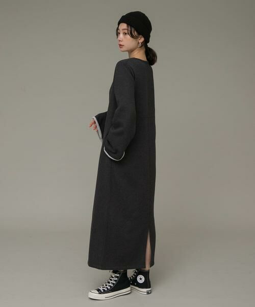 Sonny Label / サニーレーベル ワンピース | リラクシースウェットドレスワンピース | 詳細28