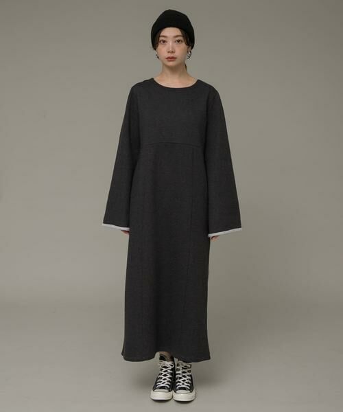 Sonny Label / サニーレーベル ワンピース | リラクシースウェットドレスワンピース | 詳細30