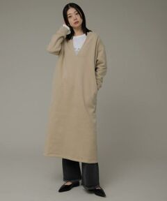 Sonny Label / サニーレーベル ワンピース | Vネックスウェットワンピース