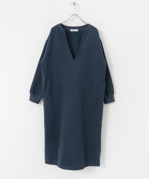 Sonny Label / サニーレーベル ワンピース | Vネックスウェットワンピース | 詳細8