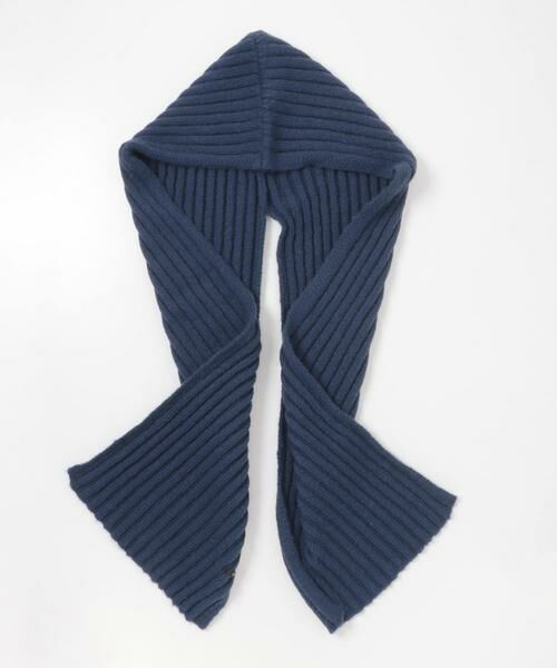Sonny Label / サニーレーベル マフラー・ショール・スヌード・ストール | リブフードマフラー | 詳細1