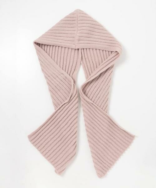 Sonny Label / サニーレーベル マフラー・ショール・スヌード・ストール | リブフードマフラー | 詳細3