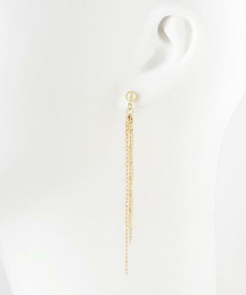 Sonny Label / サニーレーベル ピアス・イヤリング | フリンジチェーンピアス | 詳細2