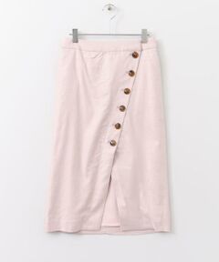Sonny Label / サニーレーベル スカート | ラップ風フロント釦スカート∴