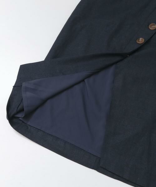 Sonny Label / サニーレーベル スカート | ラップ風フロント釦スカート∴ | 詳細7