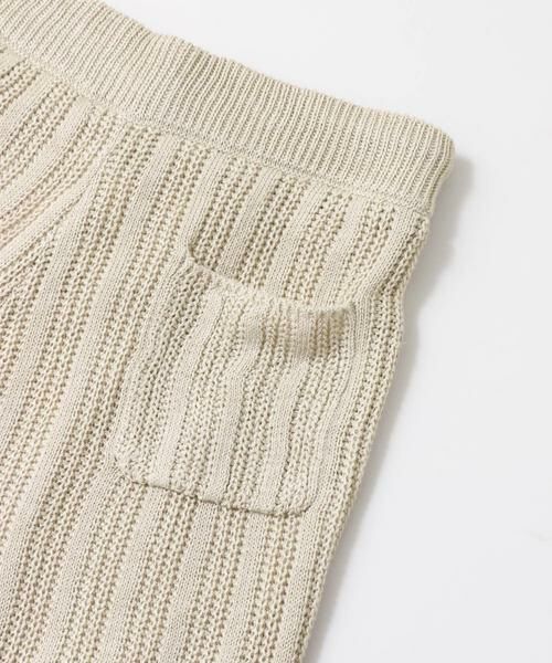 Sonny Label / サニーレーベル その他パンツ | リネンコットン畦ニットパンツ∴ | 詳細14