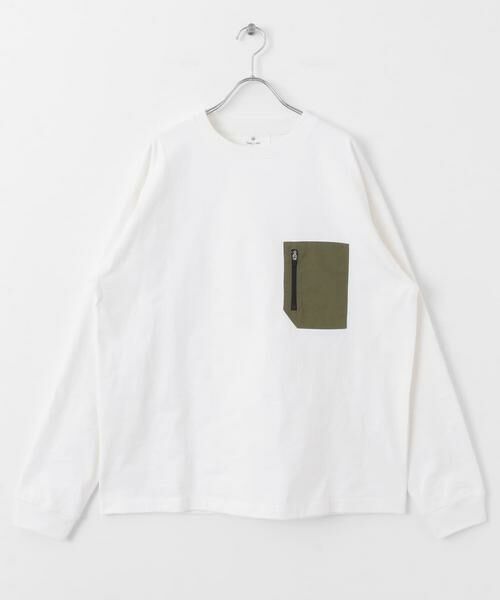 Sonny Label / サニーレーベル Tシャツ | ナイロンポケット切替ロングスリーブTEE | 詳細14