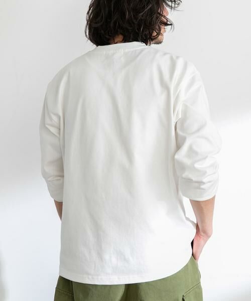 Sonny Label / サニーレーベル Tシャツ | ナイロンポケット切替ロングスリーブTEE | 詳細4