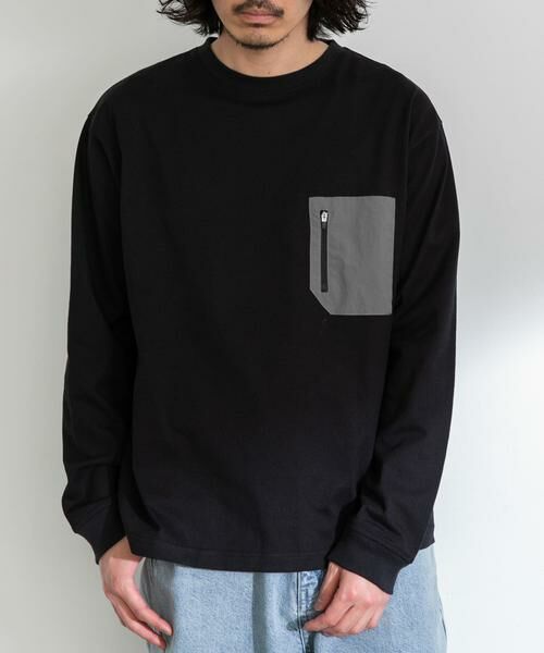 Sonny Label / サニーレーベル Tシャツ | ナイロンポケット切替ロングスリーブTEE | 詳細17
