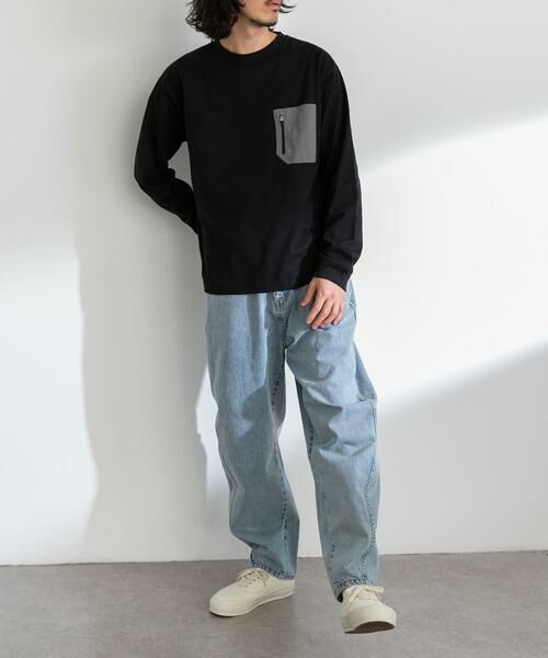 Sonny Label / サニーレーベル Tシャツ | ナイロンポケット切替ロングスリーブTEE | 詳細22