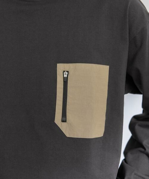 Sonny Label / サニーレーベル Tシャツ | ナイロンポケット切替ロングスリーブTEE | 詳細29