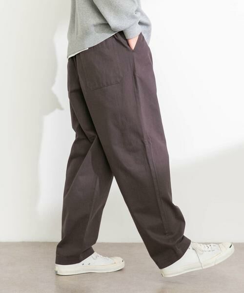 Sonny Label / サニーレーベル その他パンツ | ベーシックワイドイージーチノパンツ | 詳細5