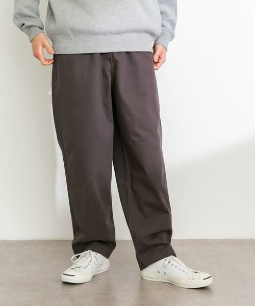 Sonny Label / サニーレーベル その他パンツ | ベーシックワイドイージーチノパンツ | 詳細6