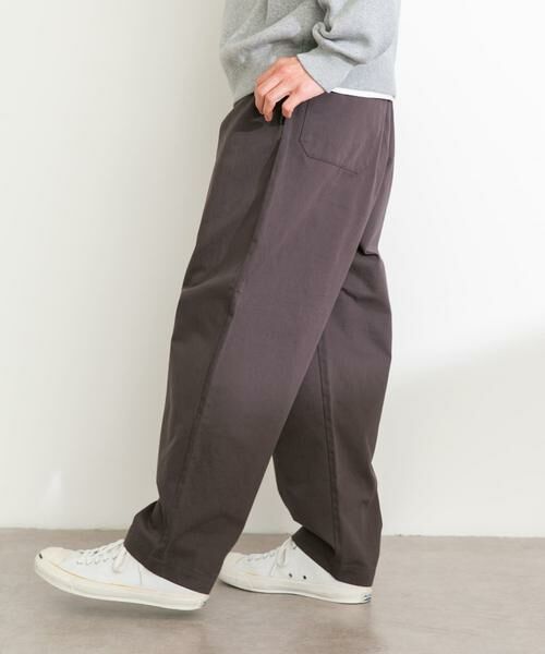Sonny Label / サニーレーベル その他パンツ | ベーシックワイドイージーチノパンツ | 詳細8