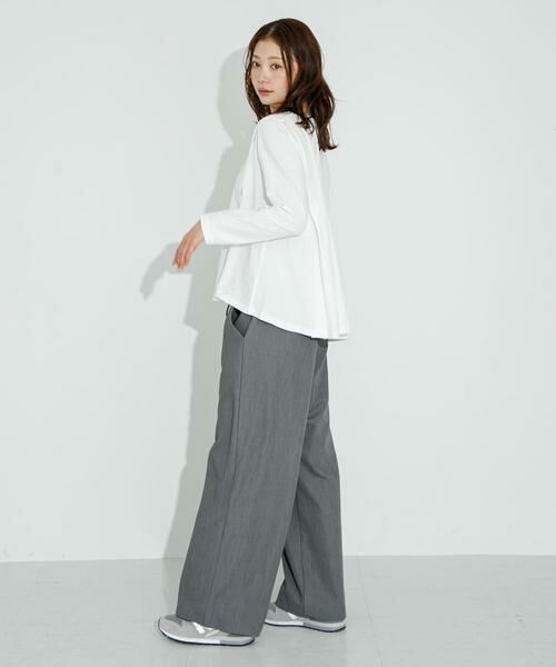 Sonny Label / サニーレーベル Tシャツ | バックタックフレアカットプルオーバー | 詳細10