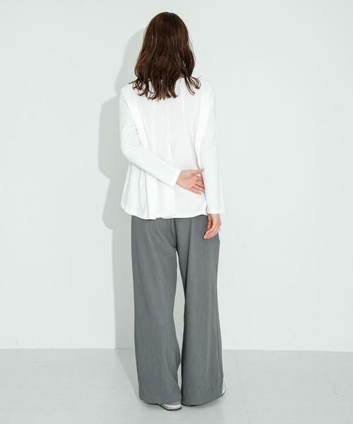 Sonny Label / サニーレーベル Tシャツ | バックタックフレアカットプルオーバー | 詳細11